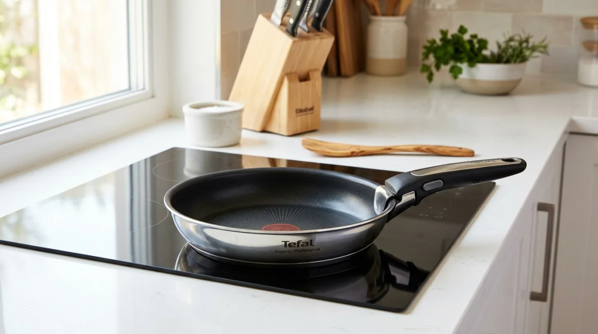 Poêle Tefal Ingenio Preference avec manche amovible, idéale pour choisir sa poêle.