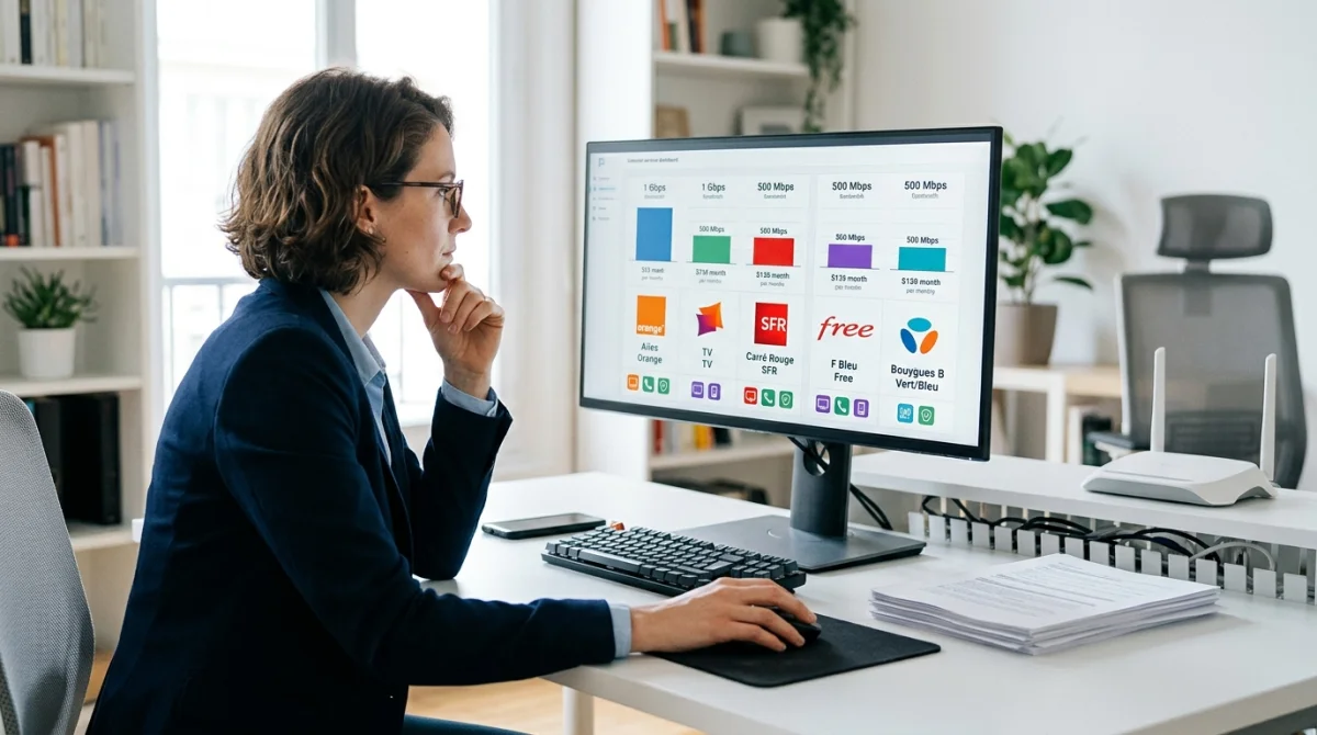 Comparateur box fibre : notre sélection des 7 meilleurs outils en ligne