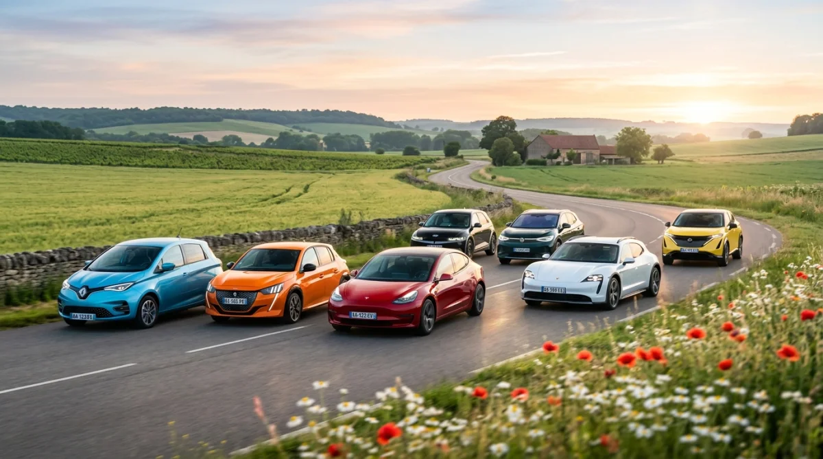Les 7 meilleures voitures électriques de 2026