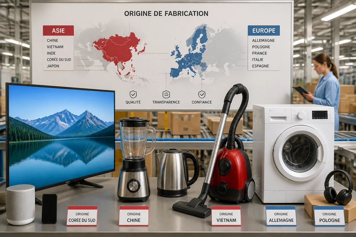 Qui fabrique les produits de la marque Boulanger